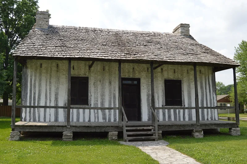 Martin, Pierre, House, North Dupo, Illinois