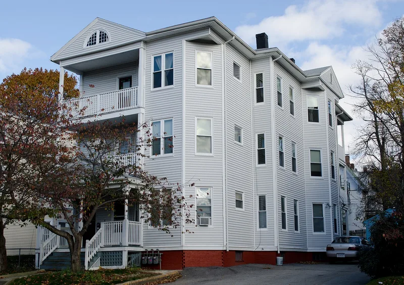 Ingraham, Harry B., Three-Decker, Worcester, Massachusetts