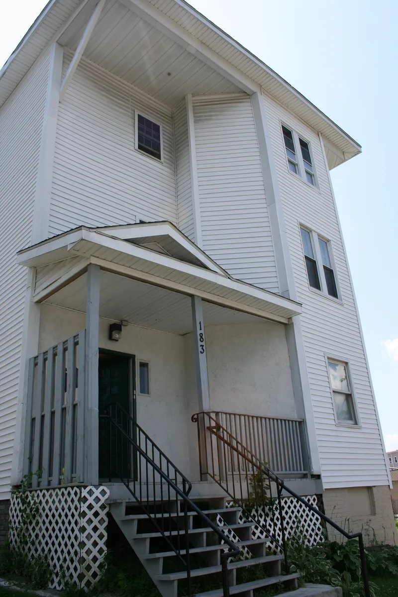 Johnson, Edwin, Three-Decker, Worcester, Massachusetts