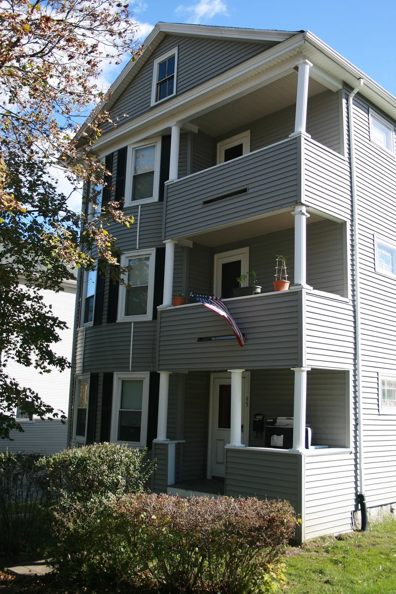 Nelson, Christina, Three-Decker, Worcester, Massachusetts