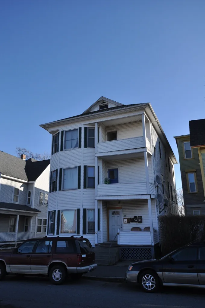 Ridyard, B. E., Three-Decker, Worcester, Massachusetts