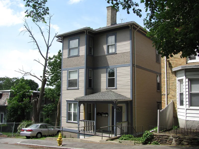 Riordan, John, Three-Decker, Worcester, Massachusetts