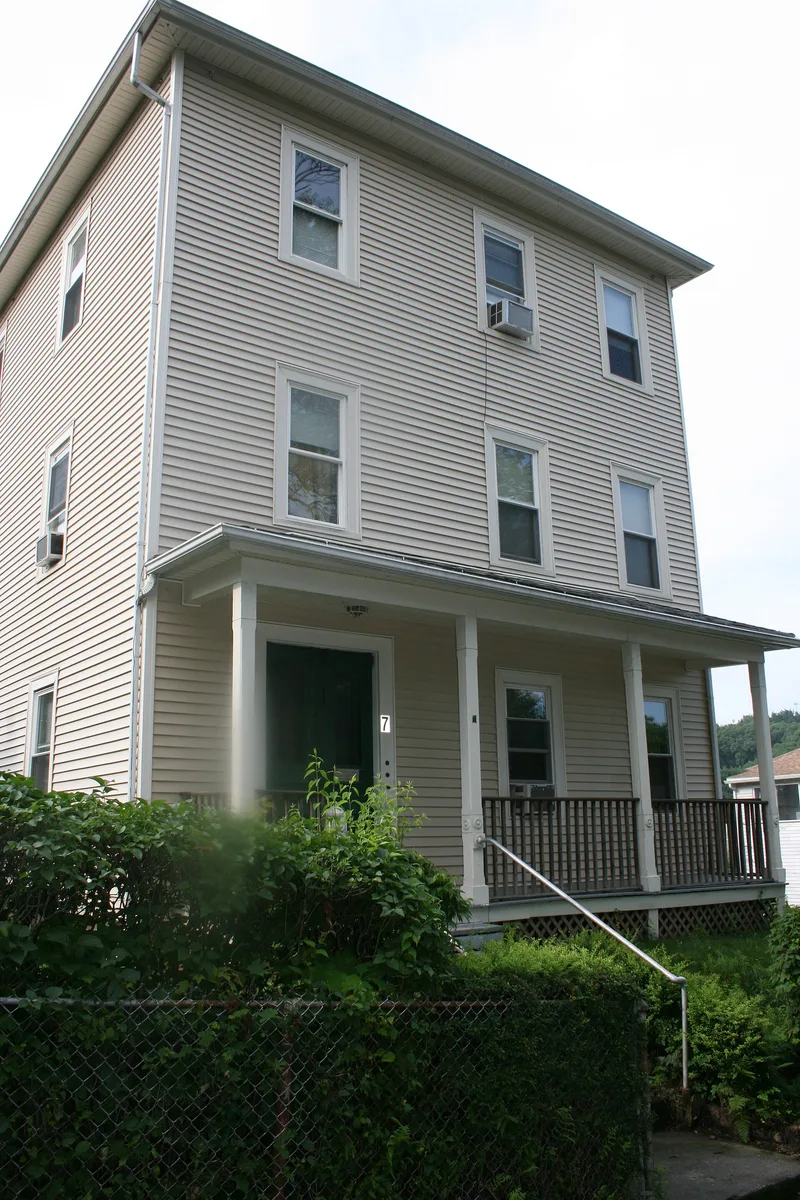Duke, Philip, Three-Decker, Worcester, Massachusetts