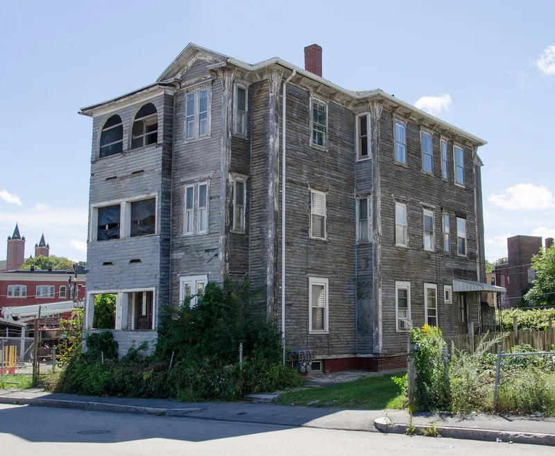 McPartland, James, Three-Decker, Worcester, Massachusetts