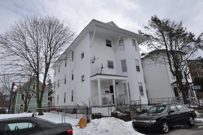 Battelle, Marion, Three-Decker, Worcester, Massachusetts