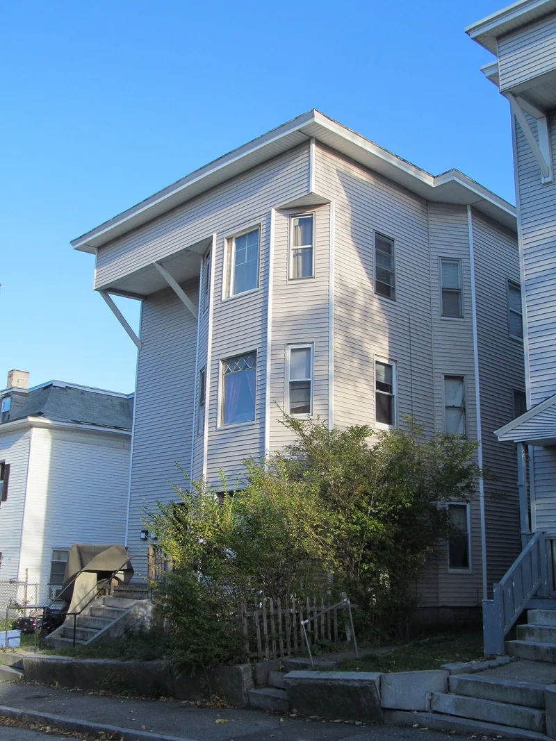 Ridyard, Albert, Three-Decker, Worcester, Massachusetts