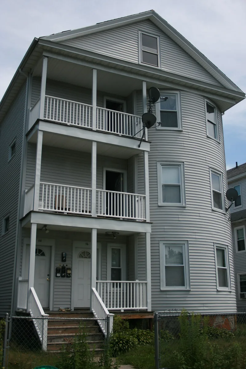 Magnuson, Charles, Three-Decker, Worcester, Massachusetts