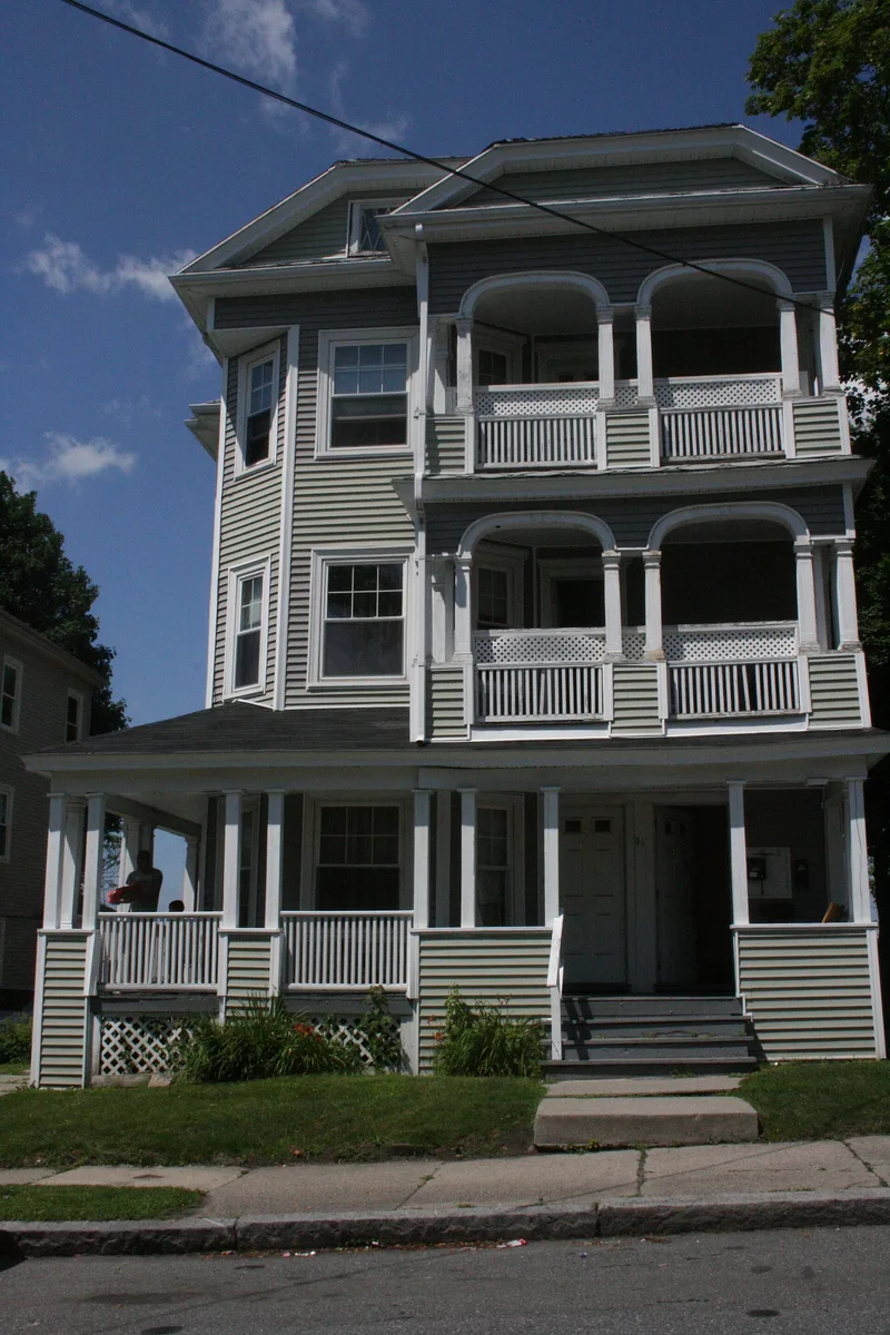 Stoliker, Edna, Three-Decker, Worcester, Massachusetts