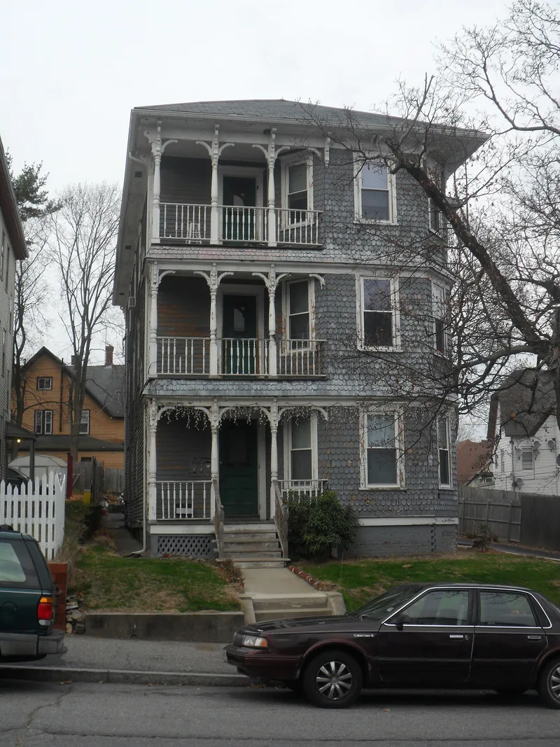 Hunt, Daniel, Three-Decker, Worcester, Massachusetts