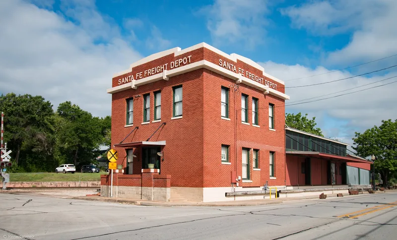 Santa Fe Railway Company Freight Depot, Brenham, Texas