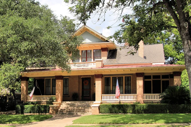 Matchett, Edgar, House, Brenham, Texas