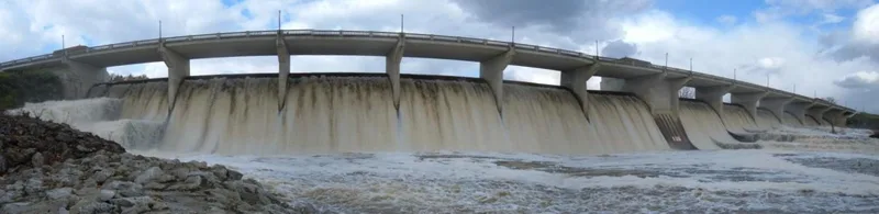 O'Shaughnessy Dam and Bridge, Shawnee Hills, Ohio