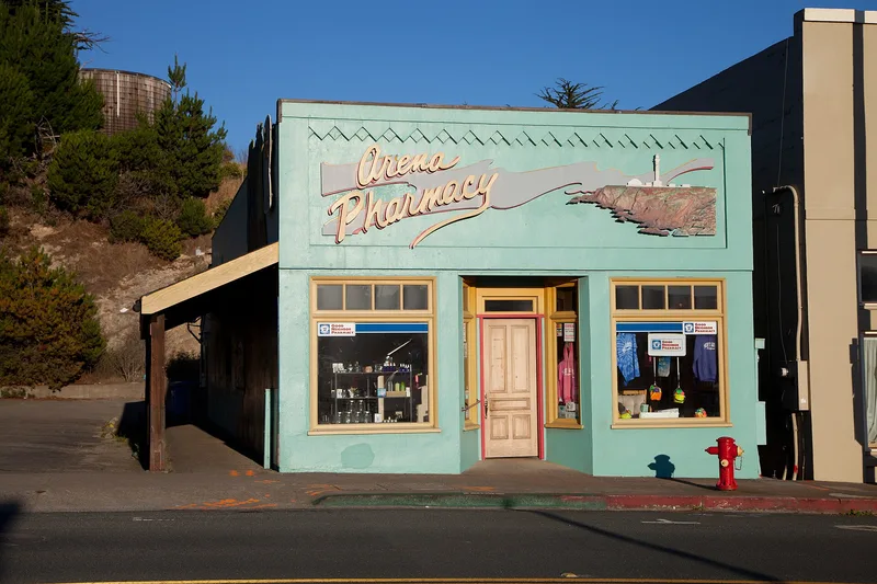Main Street Historic Commercial District, Point Arena, California