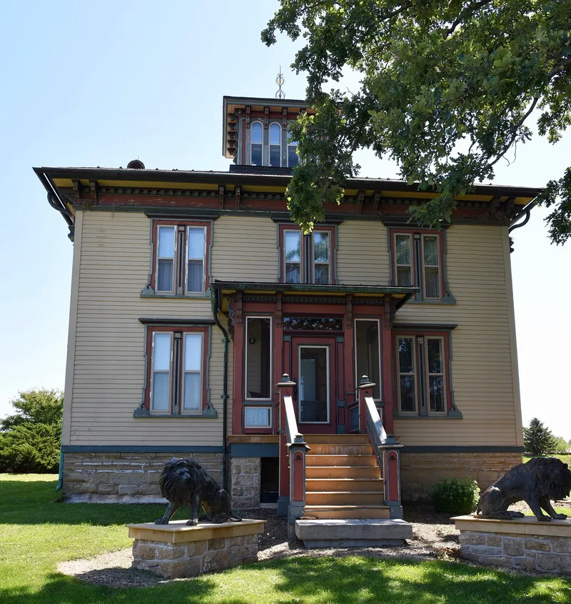 Whitney, Col. Nathan, House, Franklin Grove, Illinois