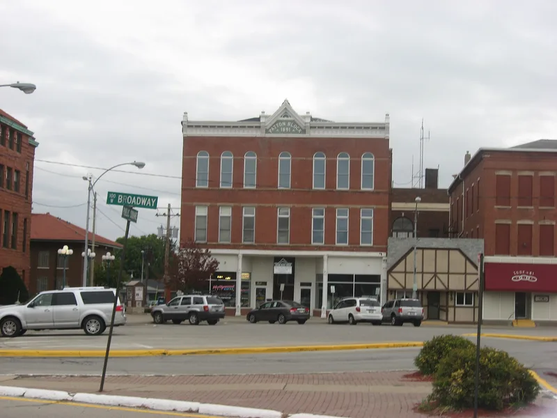 Patton Block Building, Monmouth, Illinois