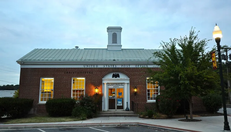 US Post Office-Christiansburg, Christiansburg, Virginia