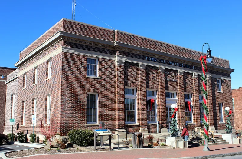 US Post Office Building, Former, Waynesville, North Carolina