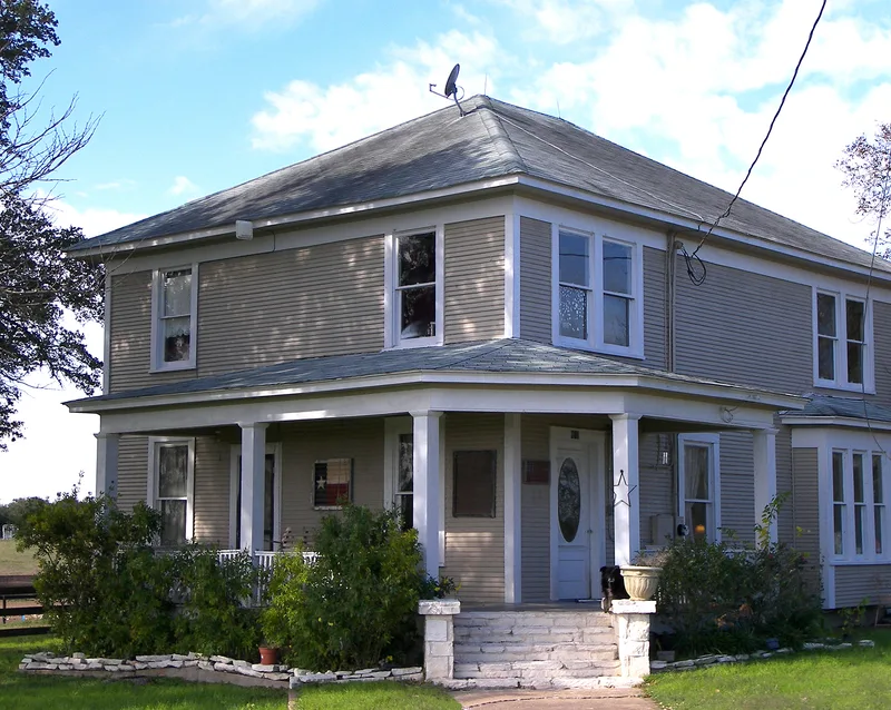 Neumann, William, House, Burton, Texas