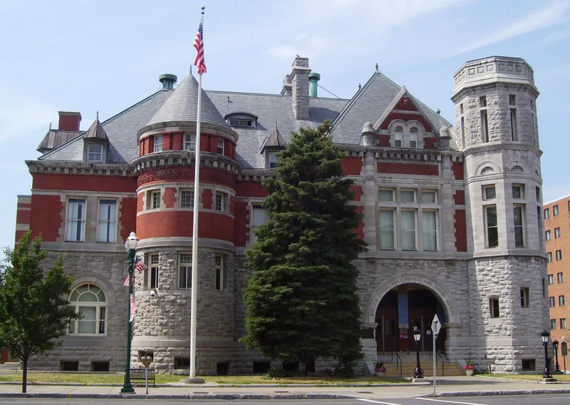 US Post Office, Former, and Federal Courthouse, Auburn, New York