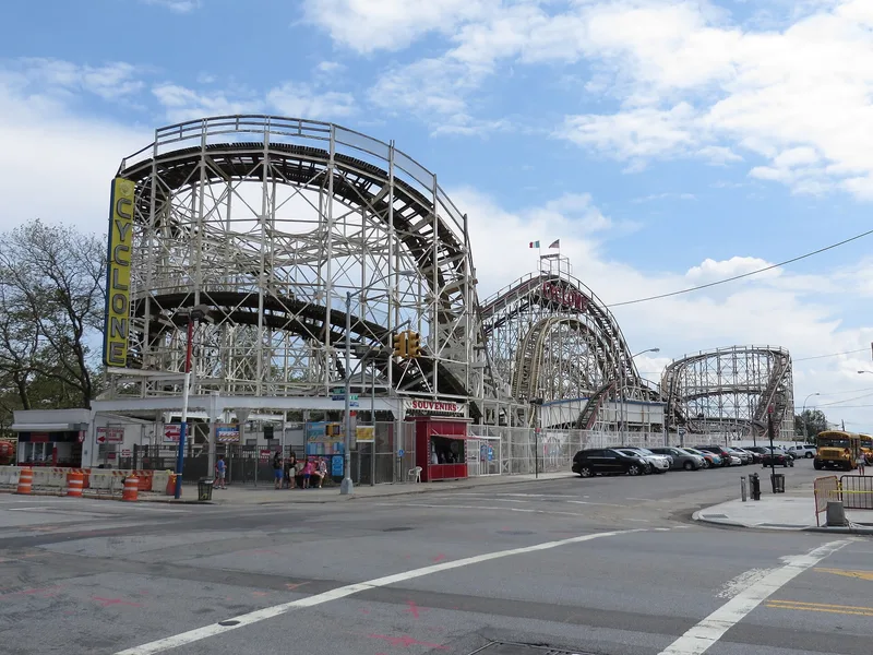 Cyclone Roller Coaster, Brooklyn, New York