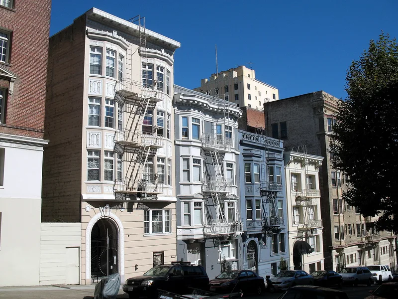 Lower Nob Hill Apartment Hotel District, San Francisco, California