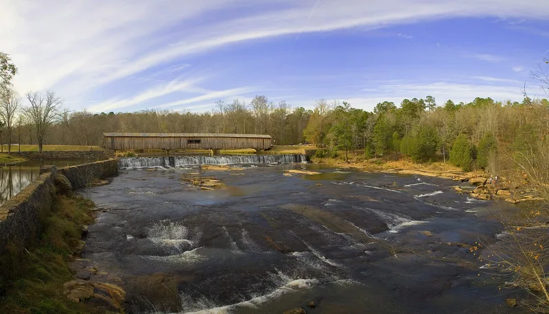 Watson Mill Covered Bridge and Mill Historic District, Comer, Georgia