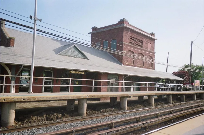 Long Island Rail Road Station at Farmingdale, Farmingdale, New York