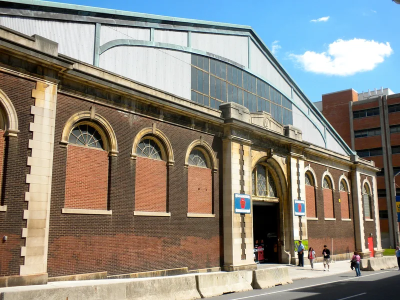 32nd St. and Lancaster Ave. Philadelphia Armory, Philadelphia, Pennsylvania