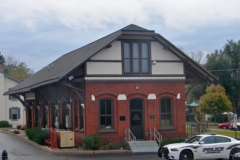 Reading Railroad Freight Station, Lewisburg, Pennsylvania