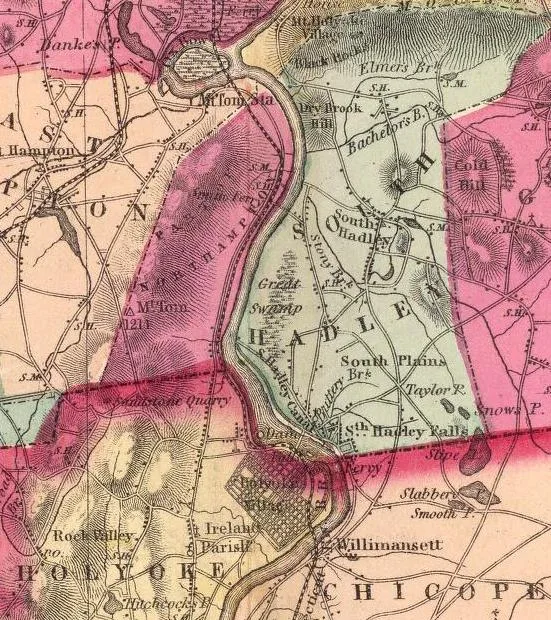 South Hadley Canal Historic District, South Hadley, Massachusetts