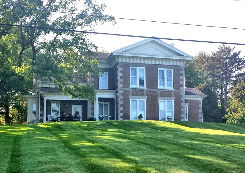 Earl, Jephtha, Cobblestone Farmhouse, Benton, New York