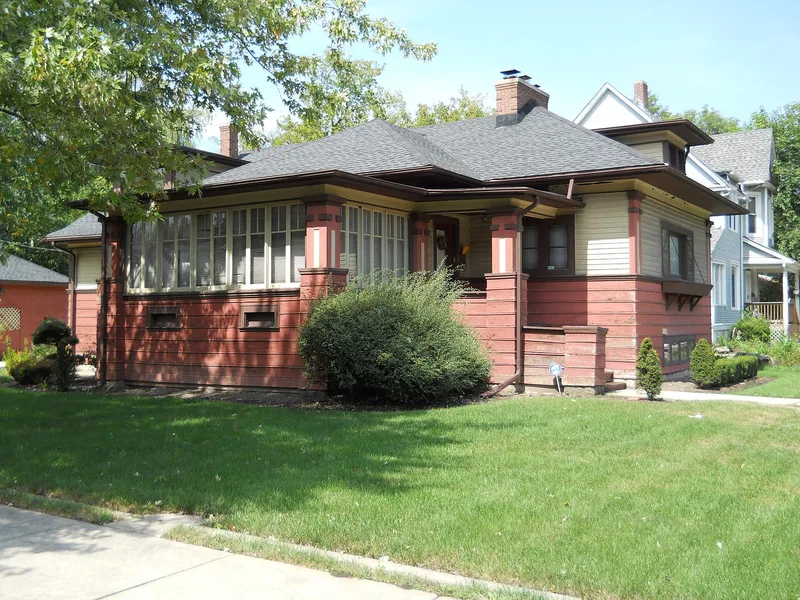 Larson, Mads C., House, Maywood, Illinois