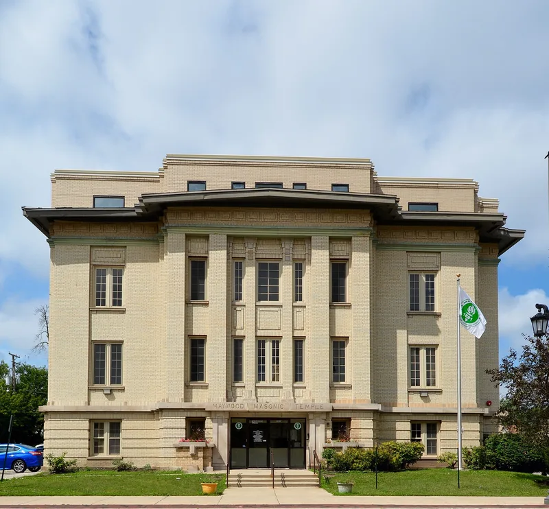 Masonic Temple Building, Maywood, Illinois