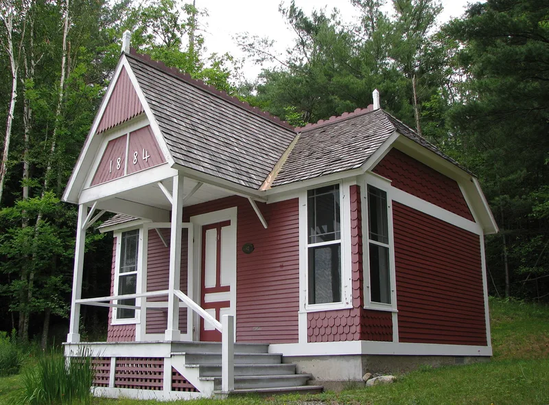 Little Red, Saranac Lake, New York