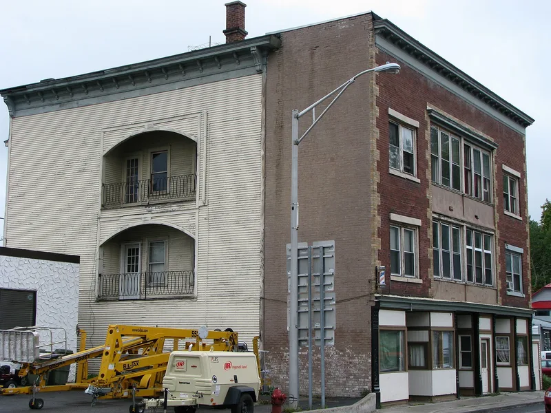 Leis Block, Saranac Lake, New York