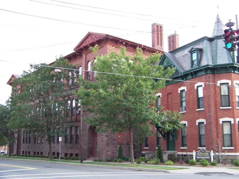 St. Patrick's Parochial Residence-Convent and School, Elmira, New York
