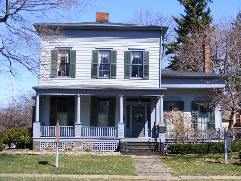 Upton, Harriet Taylor, House, Warren, Ohio