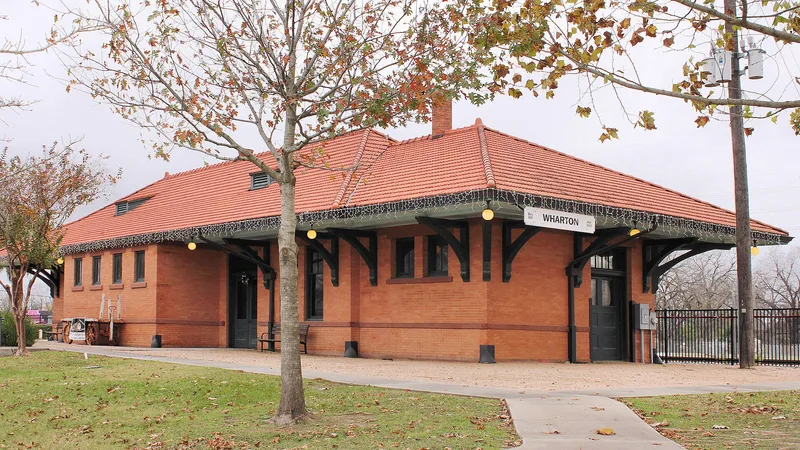 Texas and New Orleans Railroad Depot, Wharton, Texas
