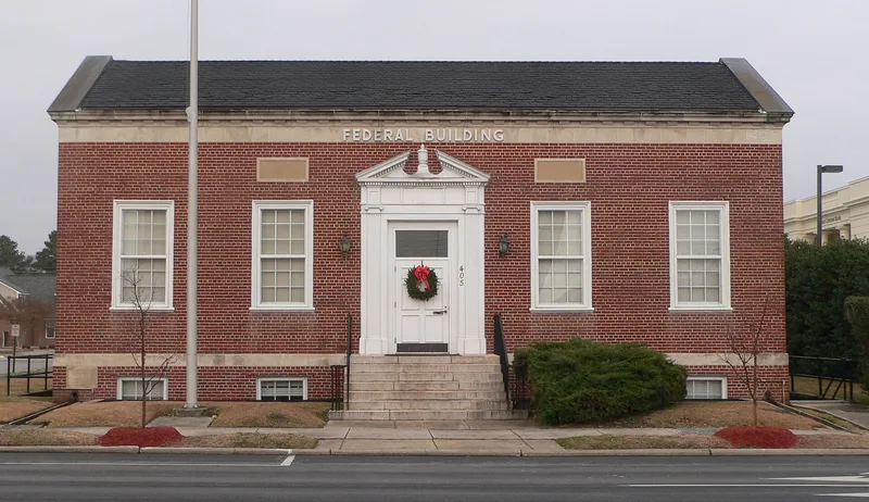US Post Office, Former, Smithfield, North Carolina