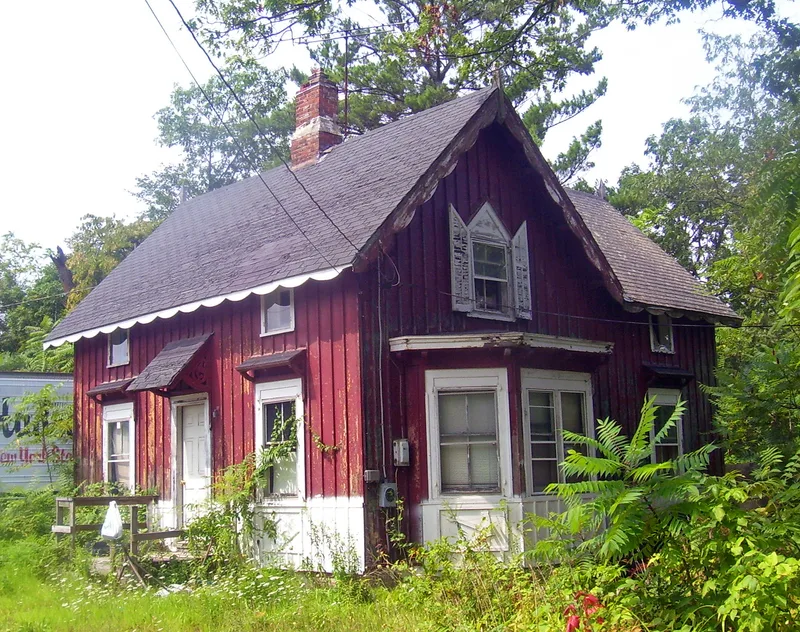 Roosevelt Point Cottage and Boathouse, Hyde Park, New York