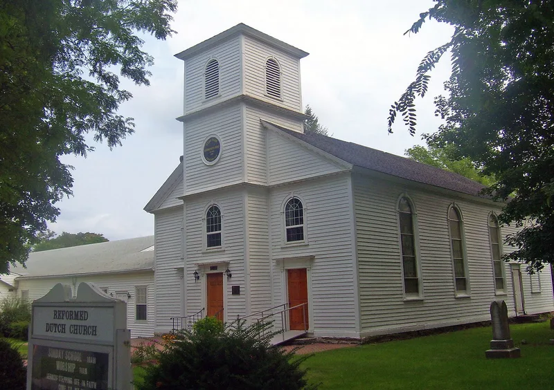 Reformed Dutch Church, Parsonage and Lecture Hall, Hyde Park, New York