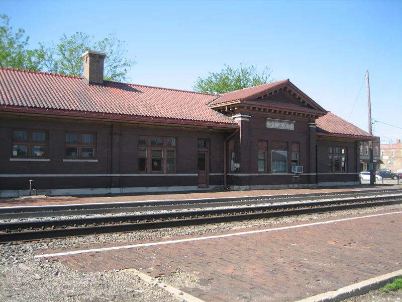 Chicago, Burlington & Quincy Railroad Depot, Plano, Illinois