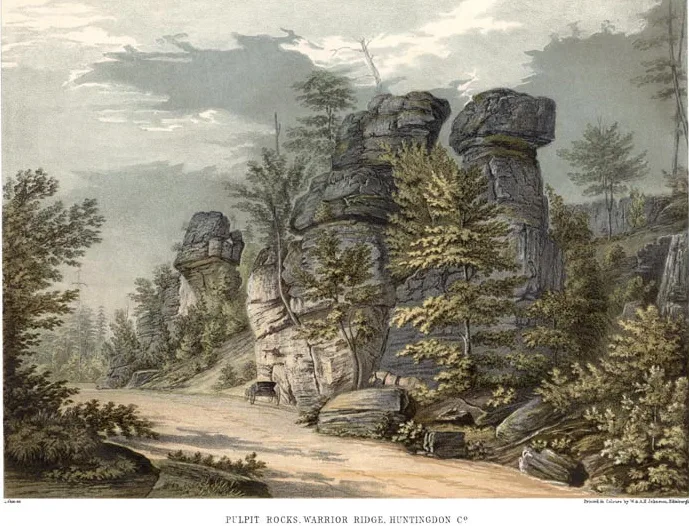 Pulpit Rocks, Huntingdon, Pennsylvania