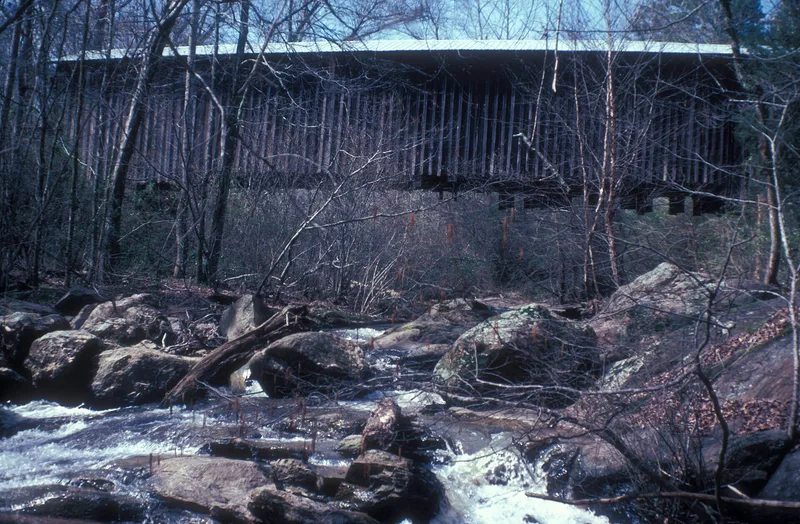 Elder's Mill Covered Bridge and Elder Mill, Georgia