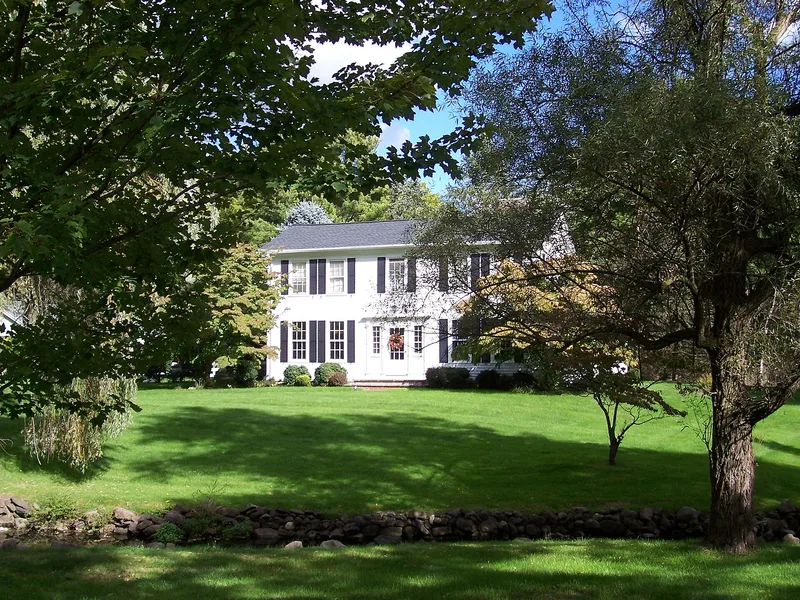 Bush, Horace and Grace, House, Penfield, New York