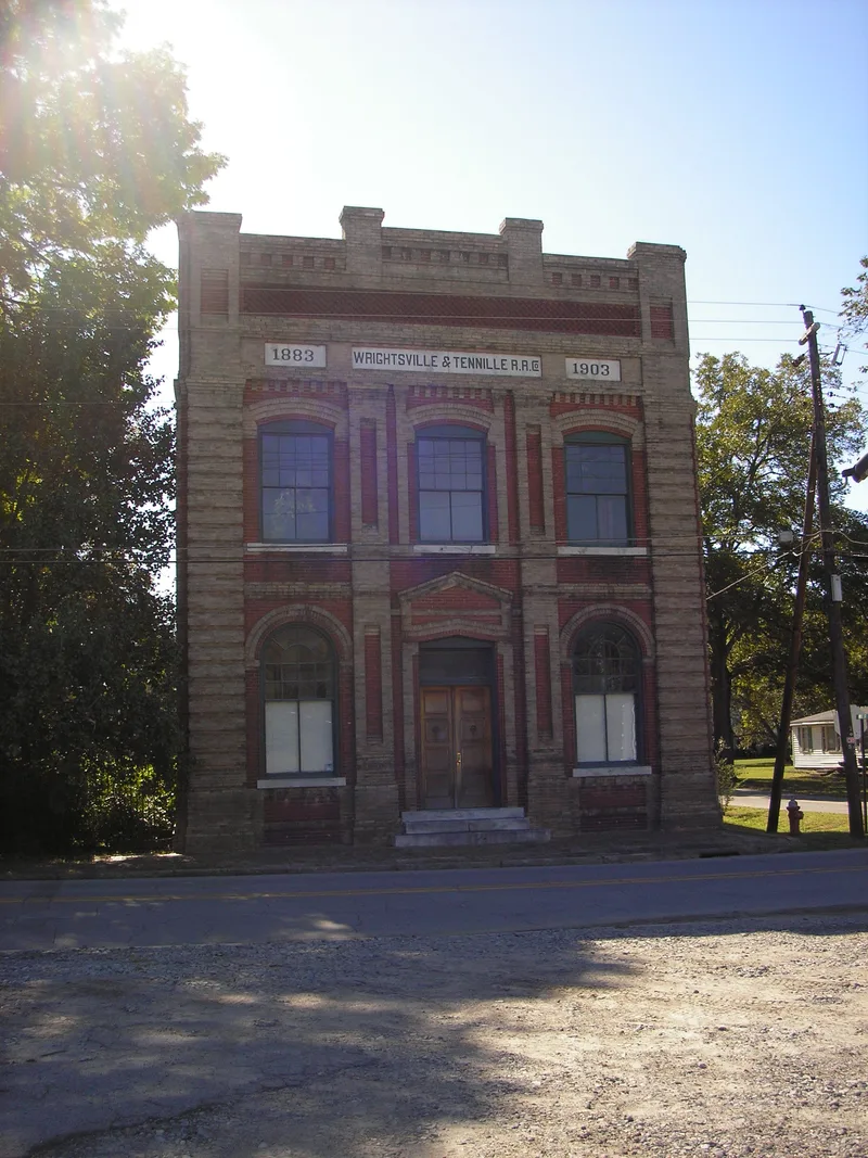 Wrightsville and Tennille Railroad Company Building, Tennille, Georgia