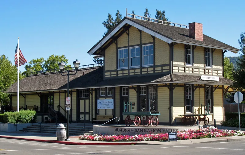 Danville Southern Pacific Railroad Depot, Danville, California
