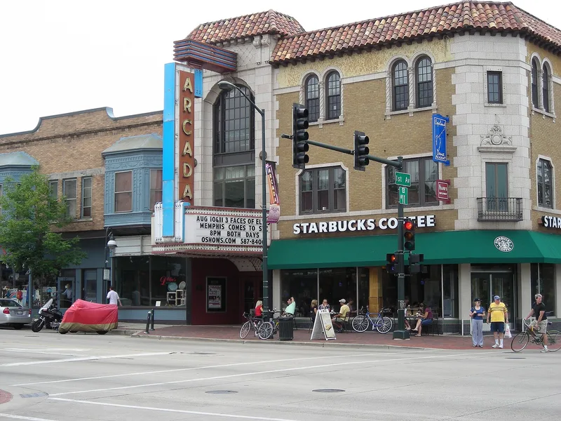 Arcada Theater Building, St. Charles, Illinois