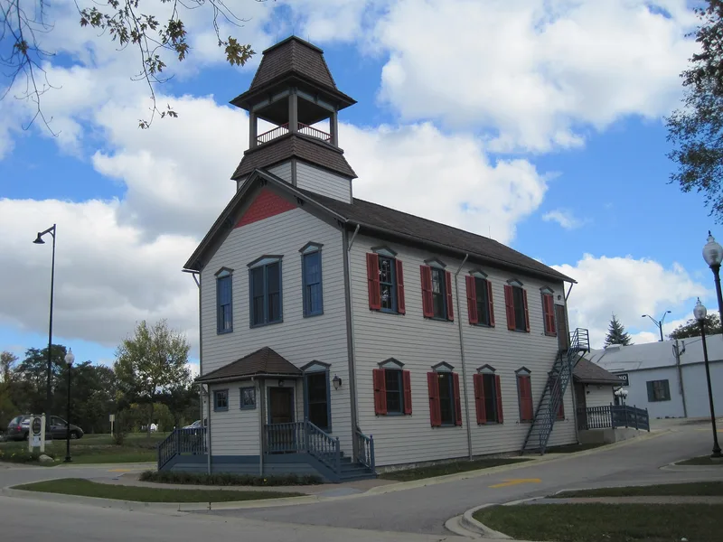 Bloomingdale School-Village Hall, Bloomingdale, Illinois