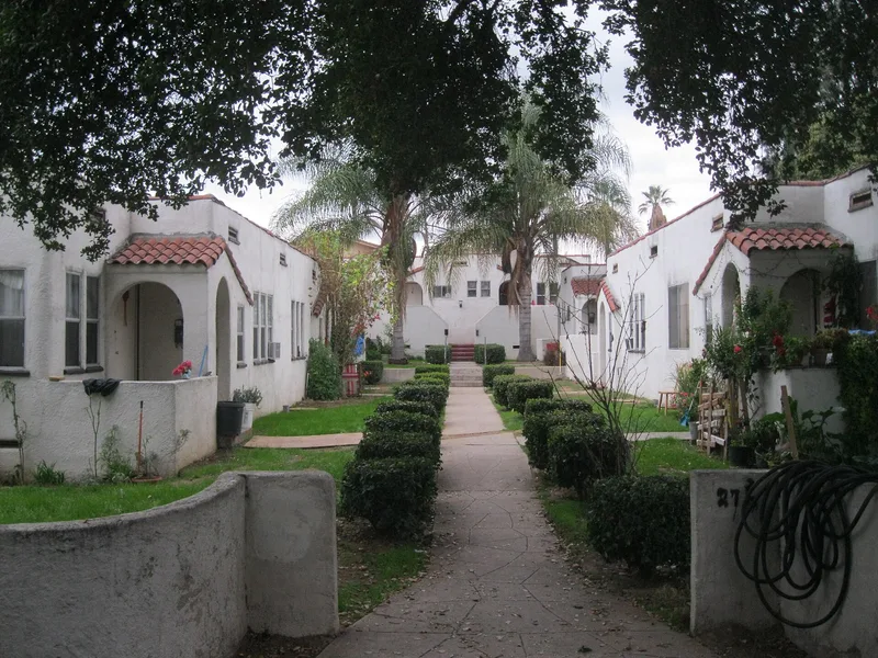 Court at 275 North Chester Avenue, California
